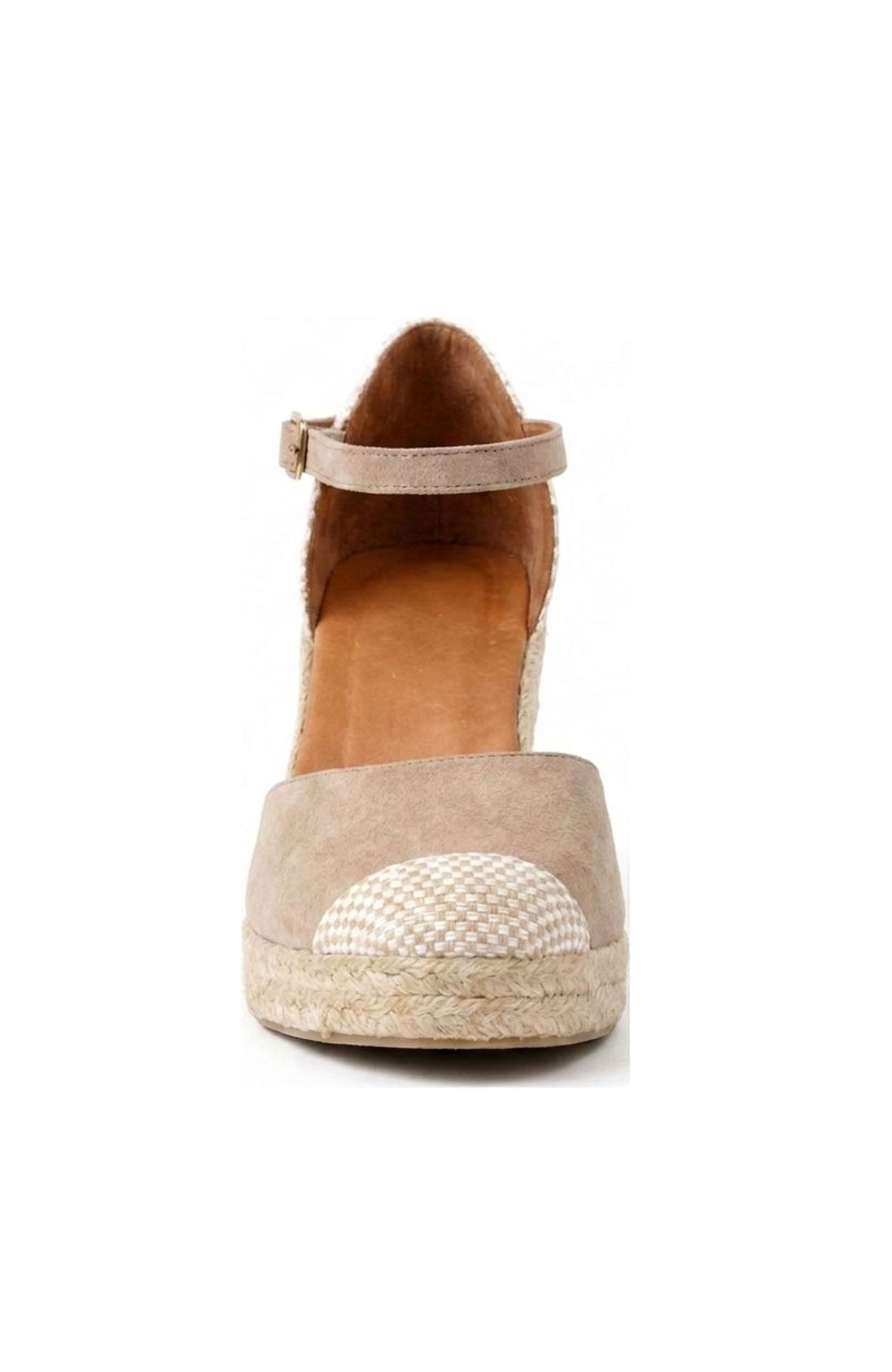 Jimena High Strap Espadrille Sandal, Alternate, color, Taupe