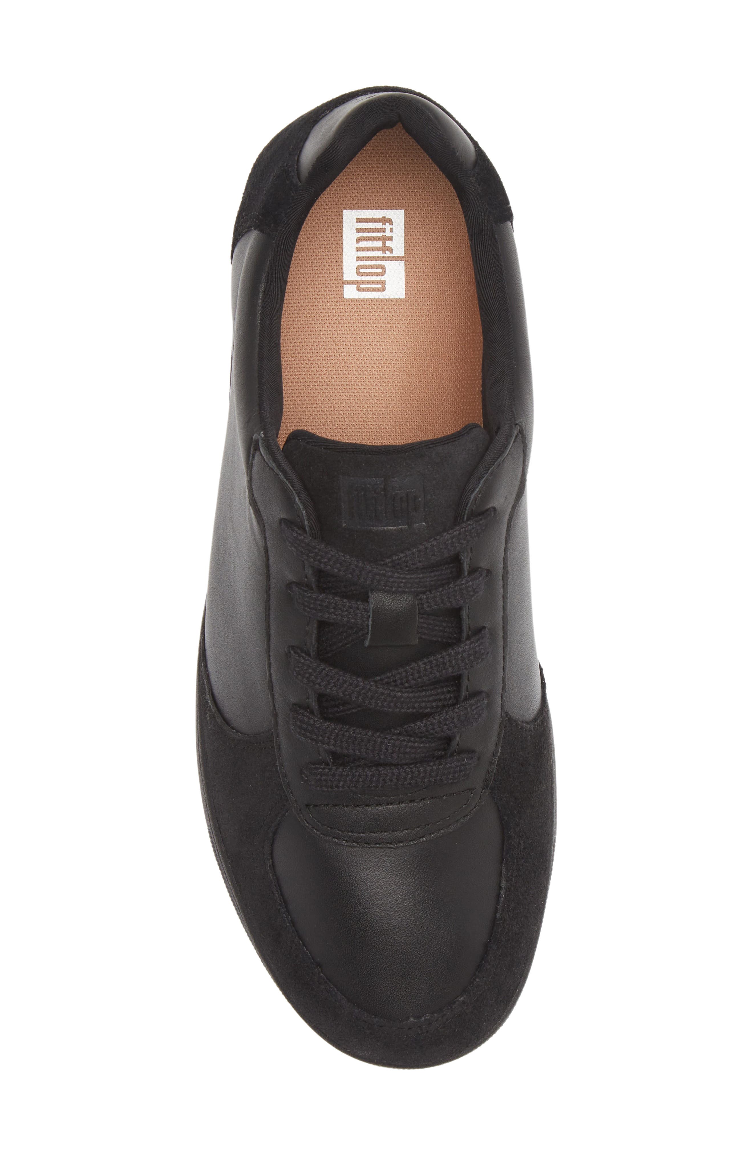 FitFlop Rally Sneaker, Alternate, color, All Black