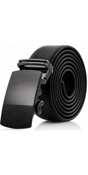 Soft-Flex Genuine Leather Ratchet Belt
