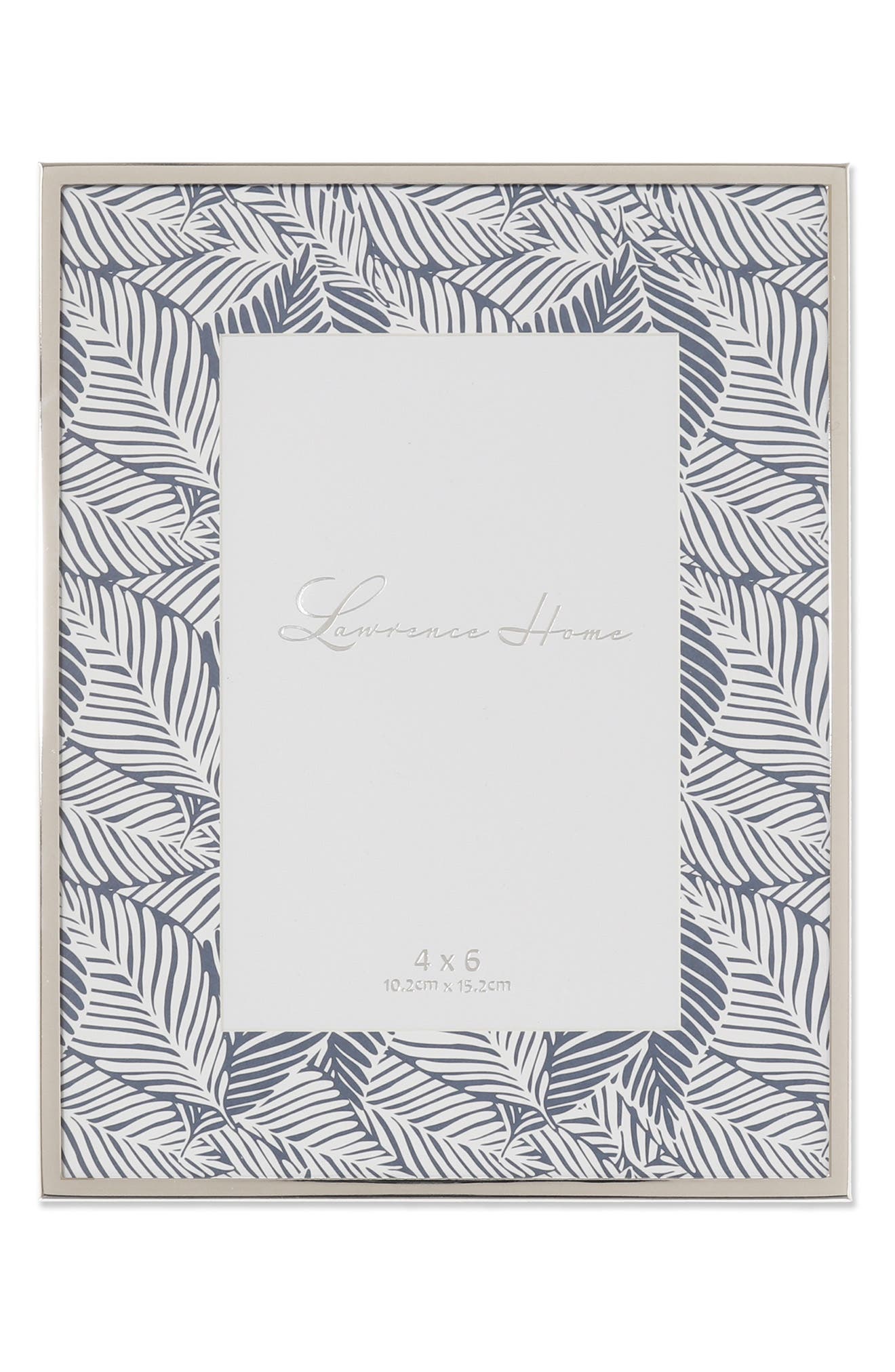 Lawrence Frames Leaf Design Silver Picture Frame