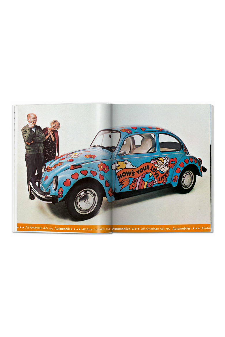 All-American Ads of the 70s English French German Book, Alternate, color, multicolor