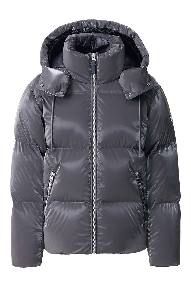 Kent-Glo Down Puffer Jacket, Alternate, color, CARBON