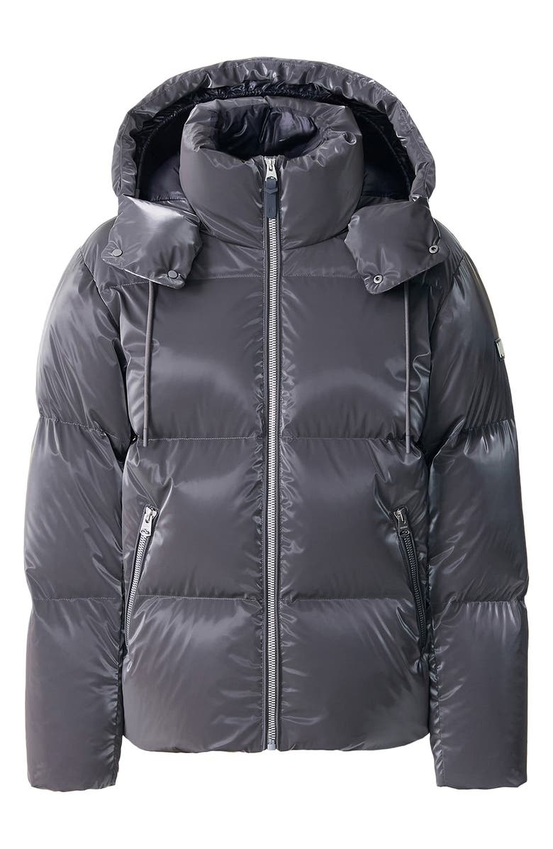 Mackage Kent-Glo Down Puffer Jacket, Alternate, color, Carbon