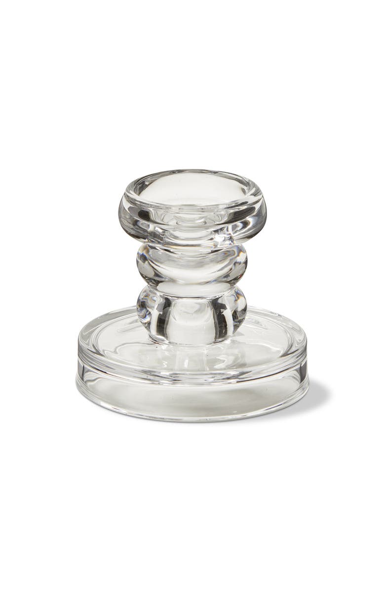 tag Olsen Tealight Pillar Holder Clear Glass Candle Holder, Main, color, Clear