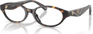 Tory Burch 52mm Oval optical glasses