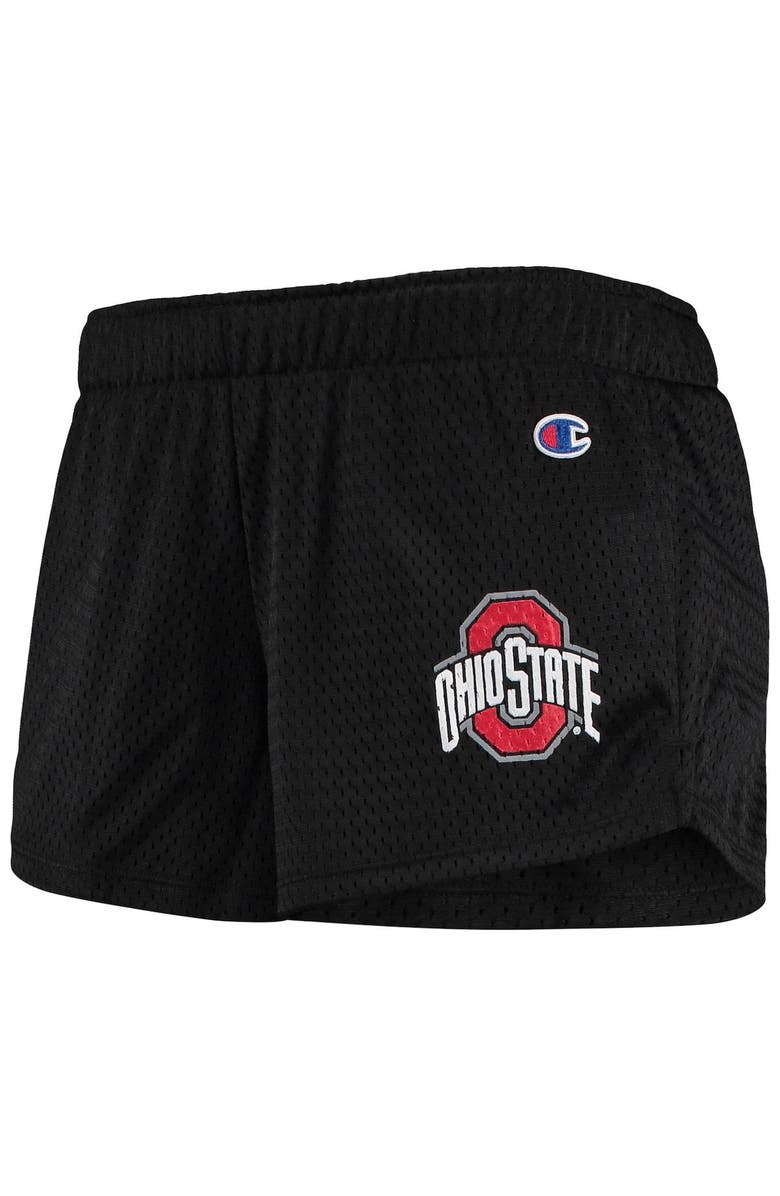Champion Women's Champion Black Ohio State Buckeyes Mesh Shorts, Alternate, color, Black