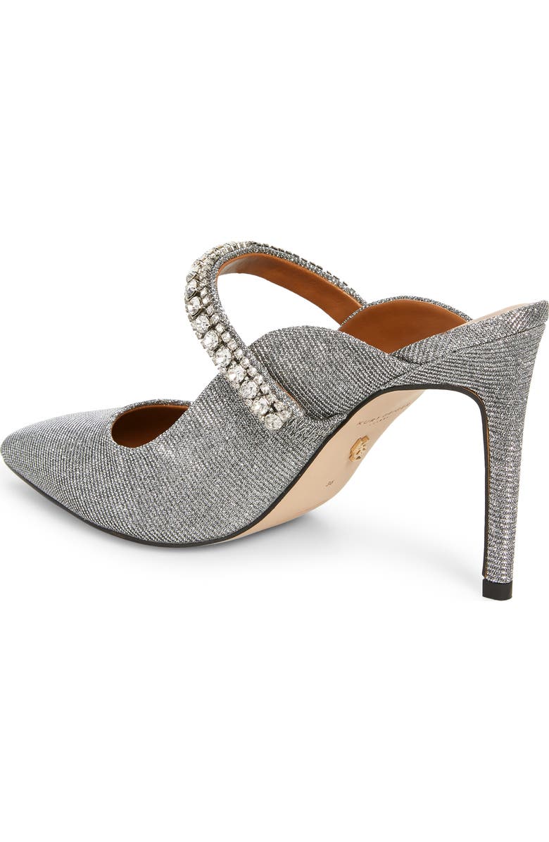 Kurt Geiger London Duke Crystal Strap Pointed Toe Mule, Alternate, color,