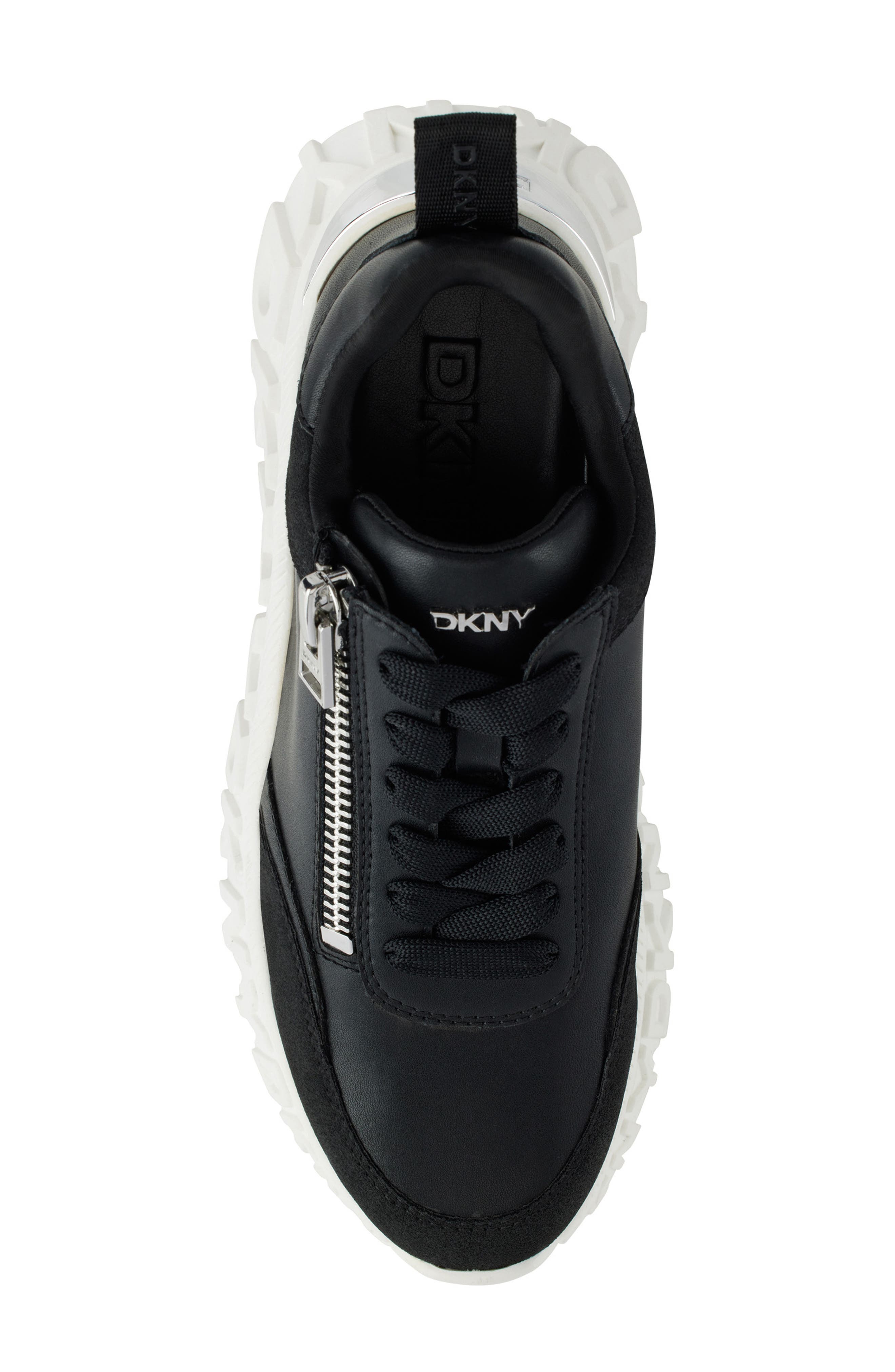 DKNY Lakelyn Platform Sneaker, Alternate, color, Black
