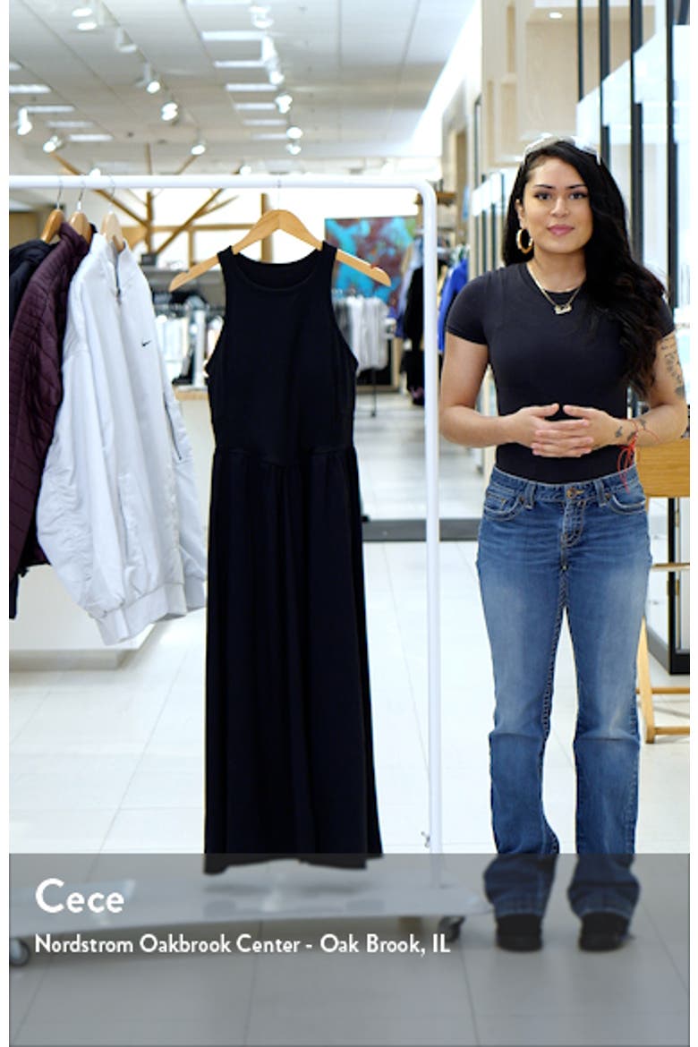 Effortless Cutout Back Hybrid Dress video