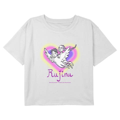 Girl's KPop Demon Hunters Fan Art Ship Rujinu  Graphic T-Shirt