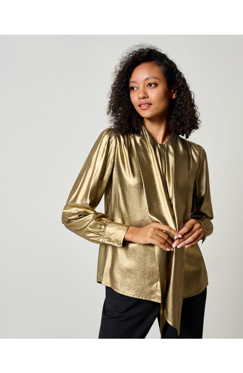 Lilysilk Bow Tie Silk Blouse, Alternate, color,