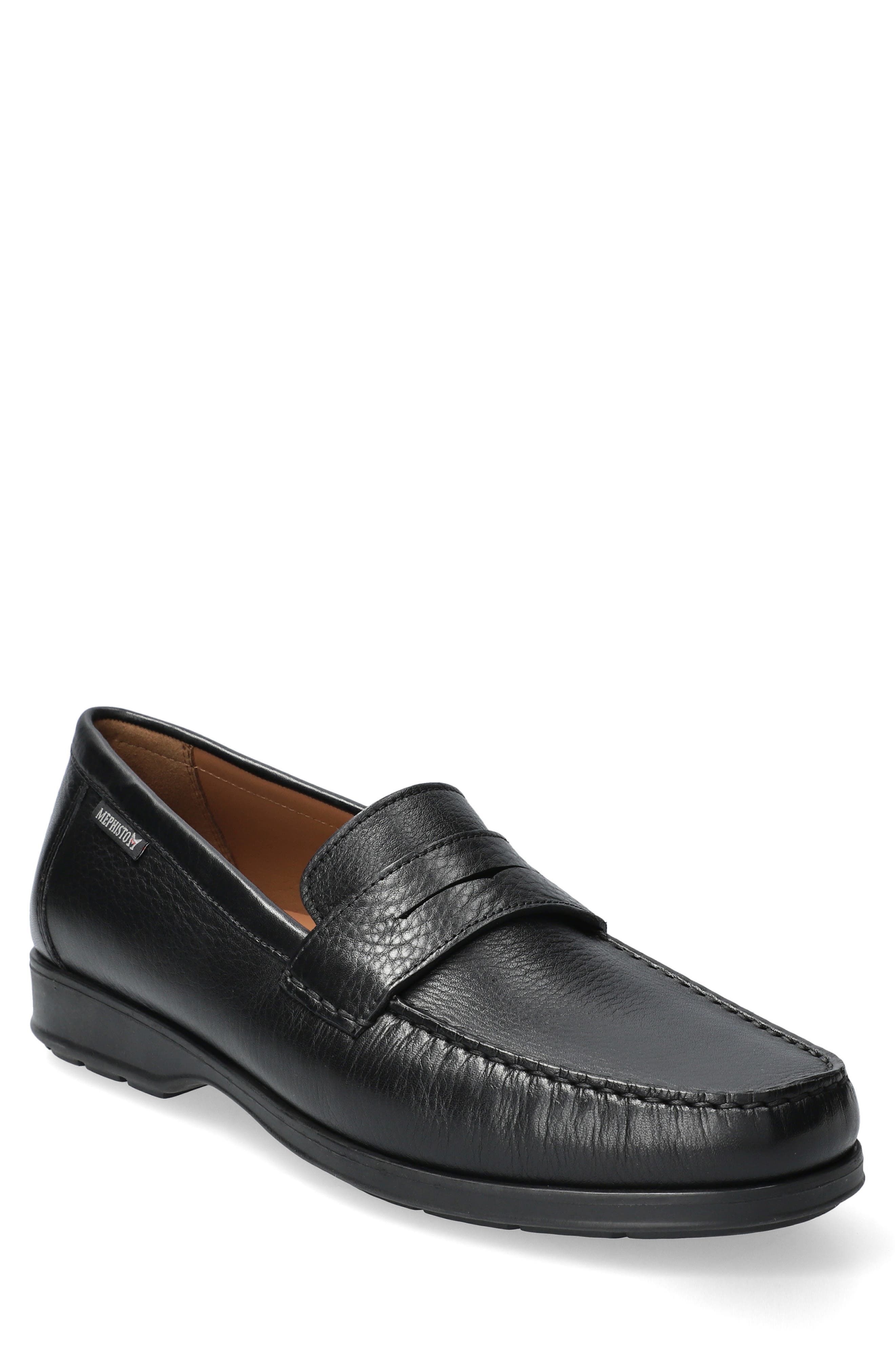 Mephisto Harper Penny Loafer, Main, color, Black