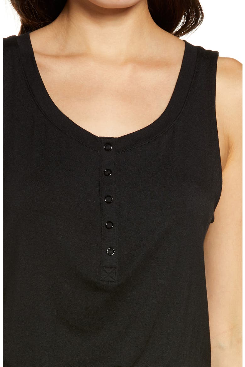 Moonlight Dream Henley Jumpsuit, Alternate, color, BLACK