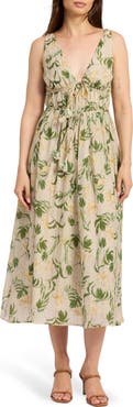 En Saison Linden Shirred Sundress
