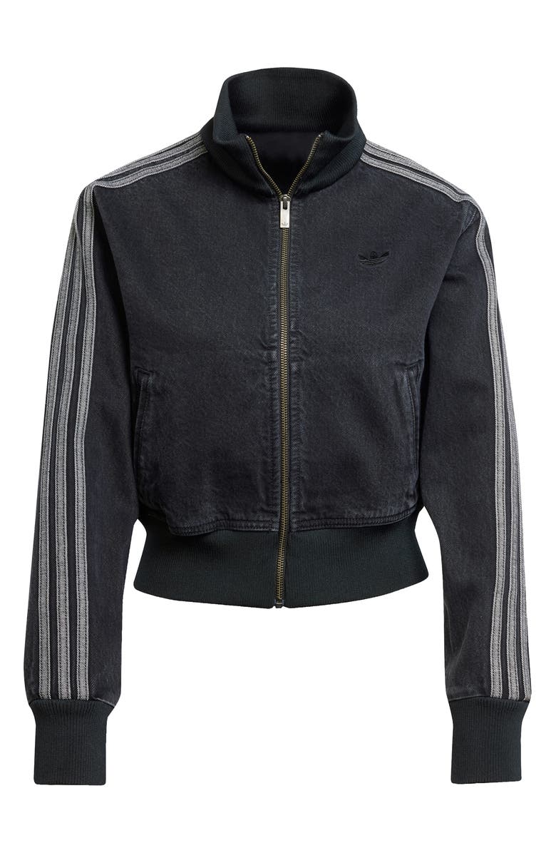 adidas Adicolor Denim Track Jacket, Alternate, color,