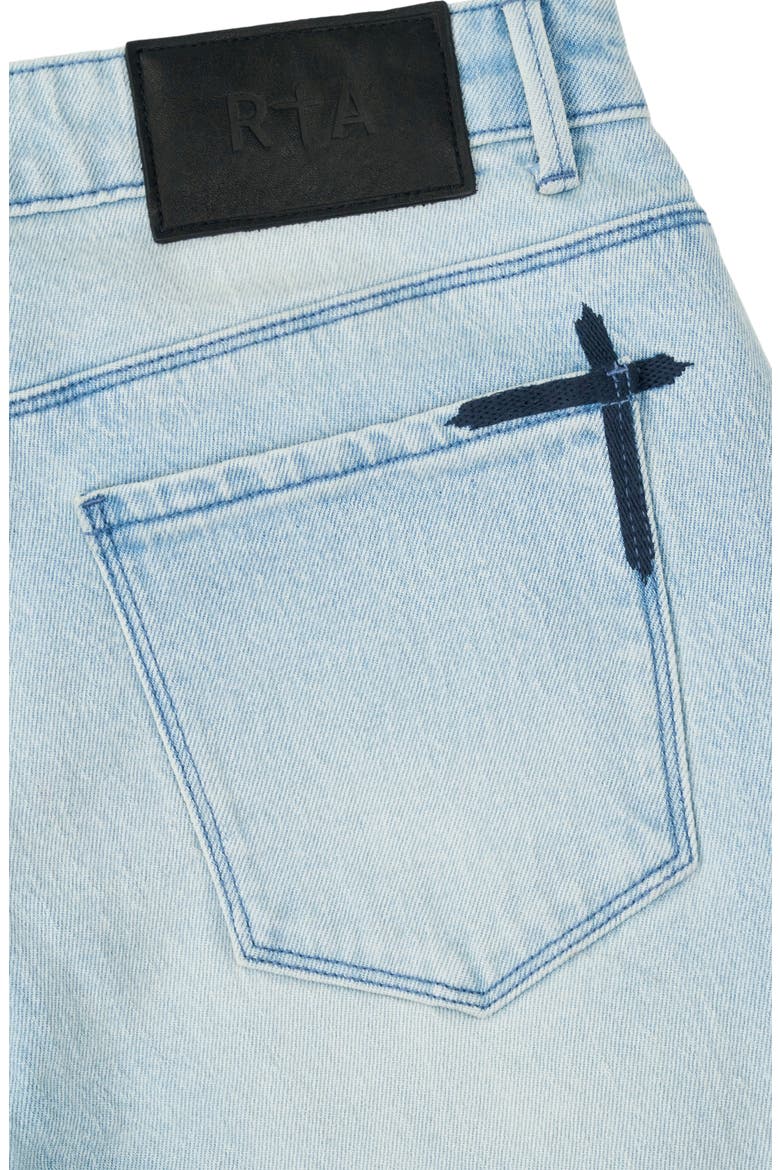 Bryant Ripped Skinny Jeans, Alternate, color, SOFT HORIZON SIDE CROSS