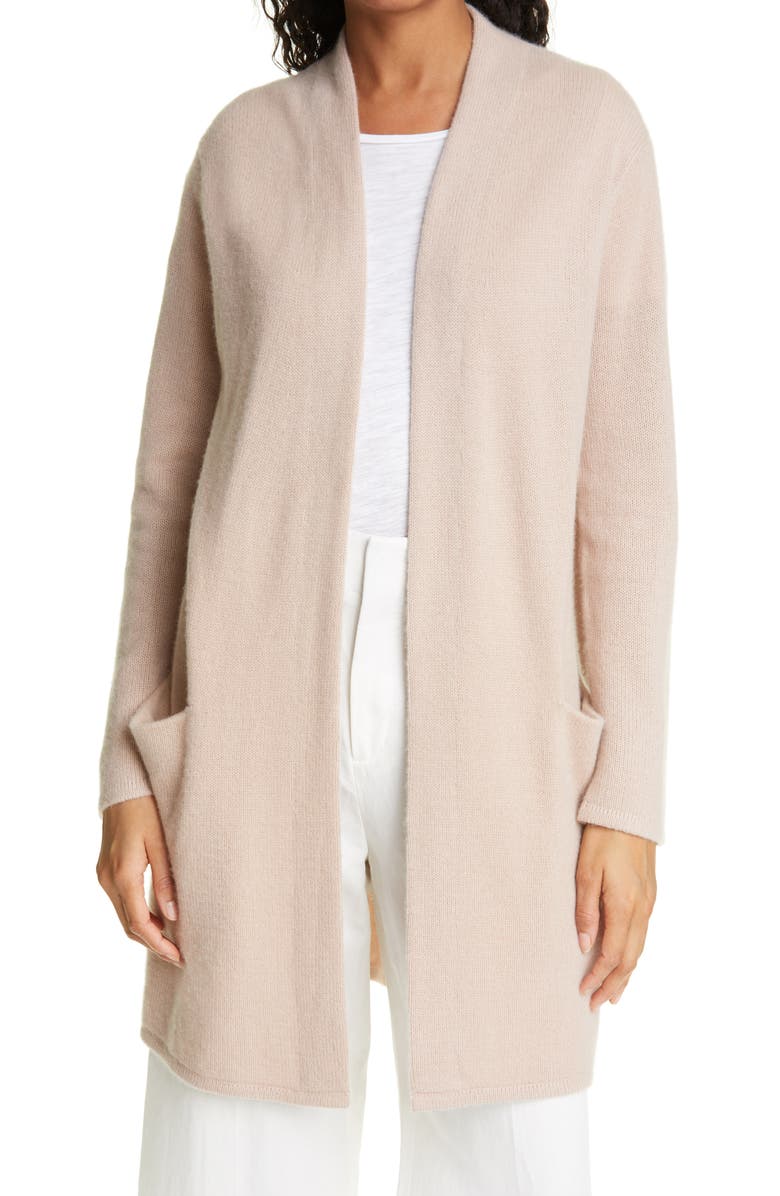 Jenni Kayne Open Front Cashmere Sweater Coat, Main, color, 
