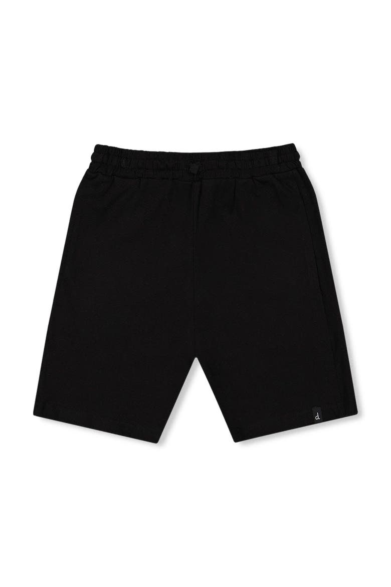 Organic Cotton Jersey Shorts, Main, color, Black