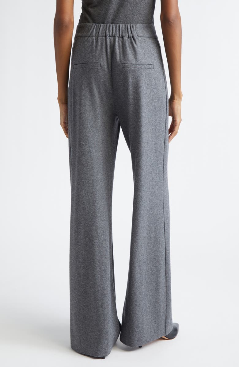 Veronica Beard Marbeau Wool Blend Pants, Alternate, color, Medium Heather Grey