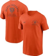 Nike Men's Nike Orange Chicago Bears Split Logo T-Shirt