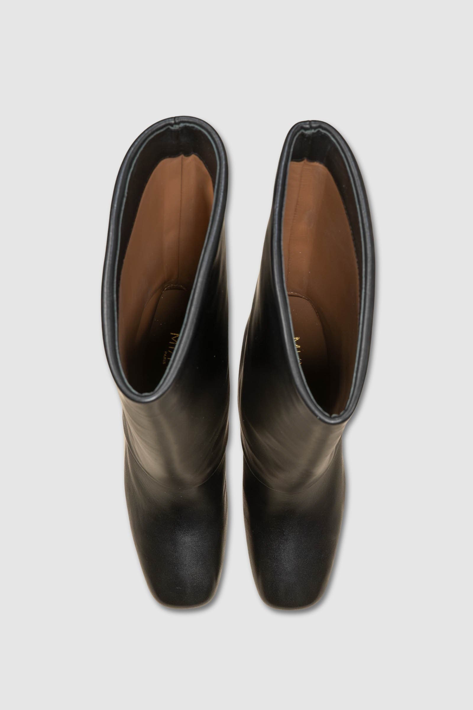 MI/MAI Noumea Mid Calf Turn Up Boot, Alternate, color, Black