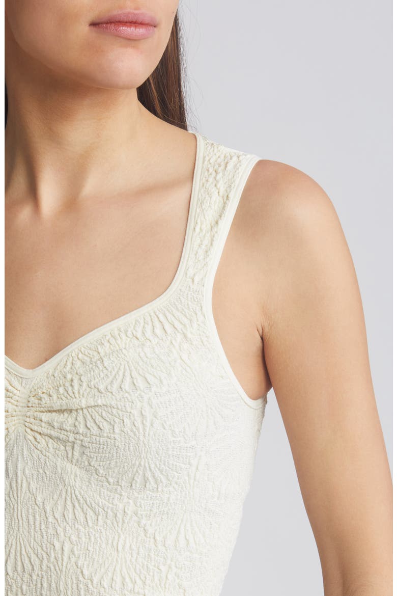 Love Letter Floral Smocked Top, Alternate, color, IVORY