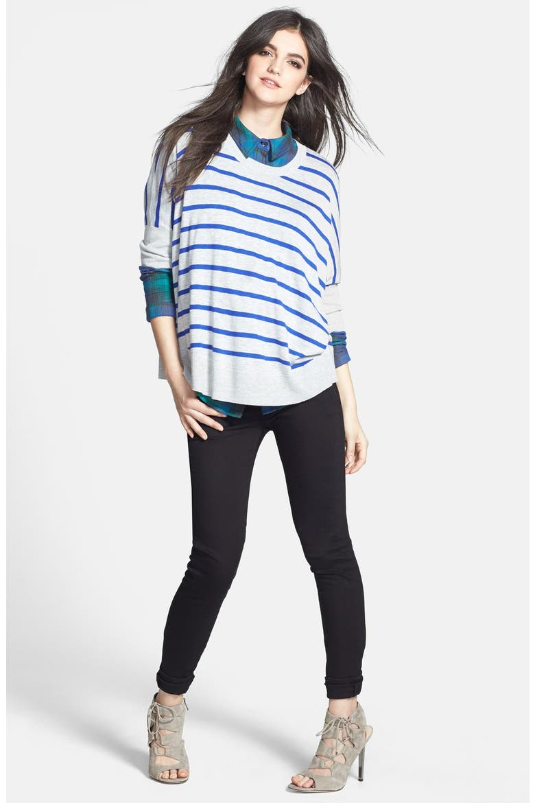 'Avedon' Ultra Skinny Jeans (Nordstrom Exclusive), Alternate, color, PANTHER