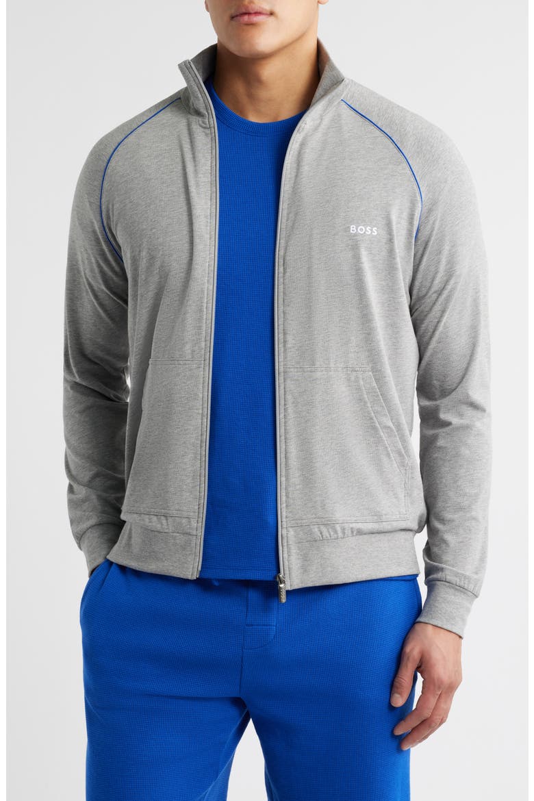 Mixmatch Z 1 Knit Jacket, Main, color, MEDIUM GREY