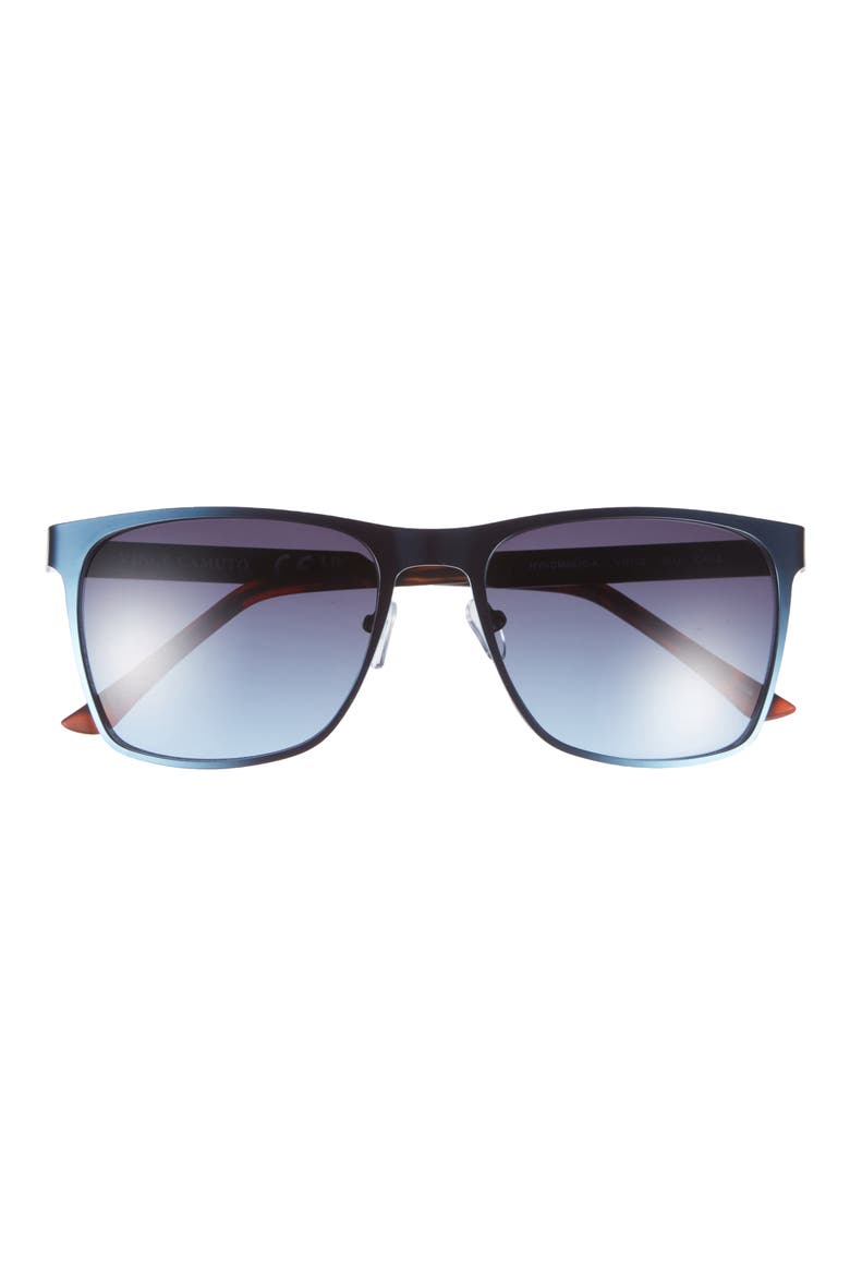 Square Sunglasses, Main, color, NAVY