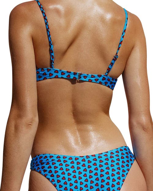 Bright Swimwear Indie Top In Amore