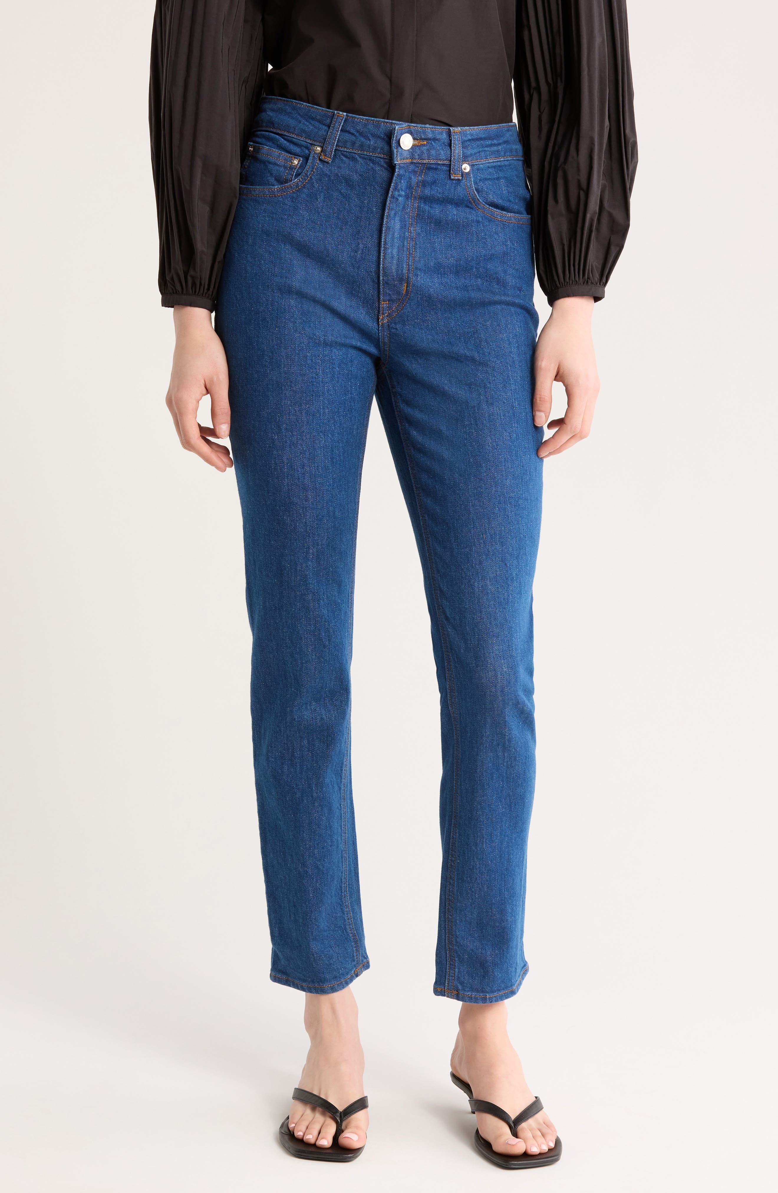 Derek Lam 10 Crosby Eden High Waist Slim Jeans