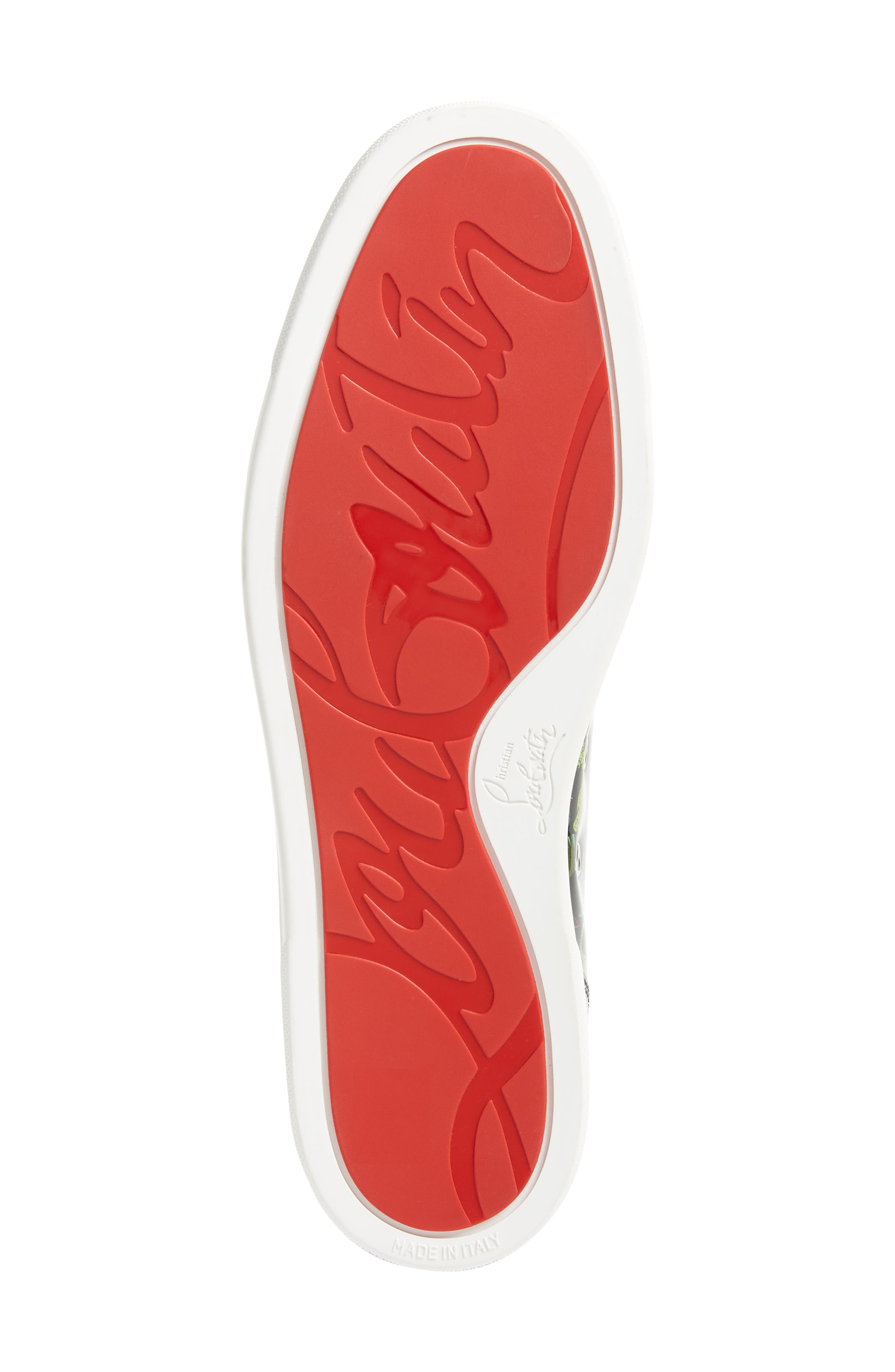 Christian Louboutin Louis Spikes Junior Low Top Sneaker, Alternate, color, 