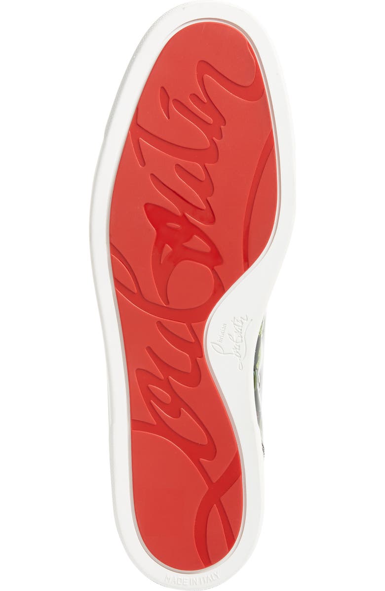 Christian Louboutin Louis Spikes Junior Low Top Sneaker, Alternate, color,