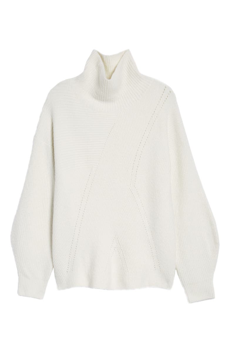 Trouvé Funnel Neck Sweater, Alternate, color, 