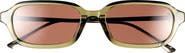 Tory Burch 53mm Rectangular Sunglasses
