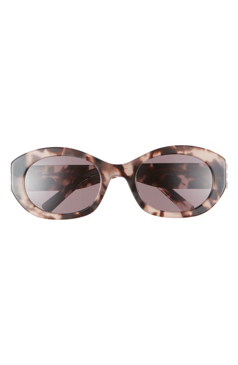 4G Oval Sunglasses