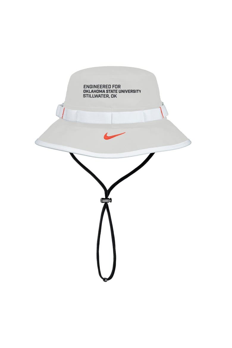 Men's Nike  Gray Oklahoma State Cowboys 2025 On-Field Boonie Performance Bucket Hat, Alternate, color, Gray
