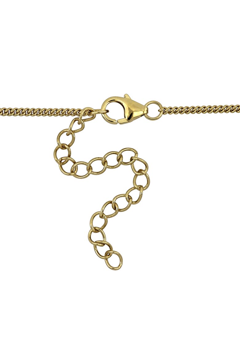 Composite Turquoise Station Necklace, Alternate, color, Turquoise