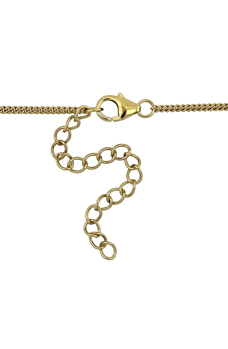 Julianna B. Composite Turquoise Station Necklace, Alternate, color, Turquoise