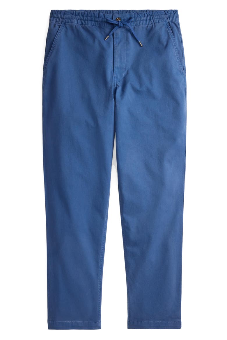 Prepster Classic Fit Stretch Cotton Drawstring Pants, Main, color, NIGHT NAVY