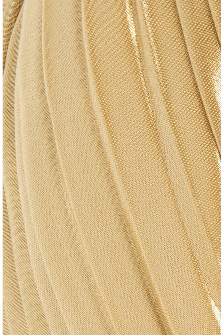 Greta Satin Knot Headband, Alternate, color, GOLD