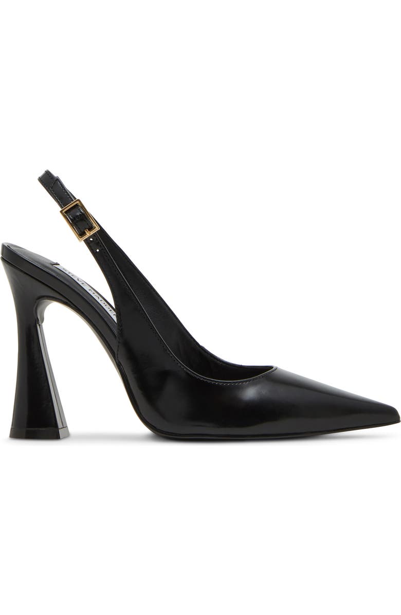 Steve Madden Blare Slingback Pointed Toe Pump, Alternate, color, Black Box
