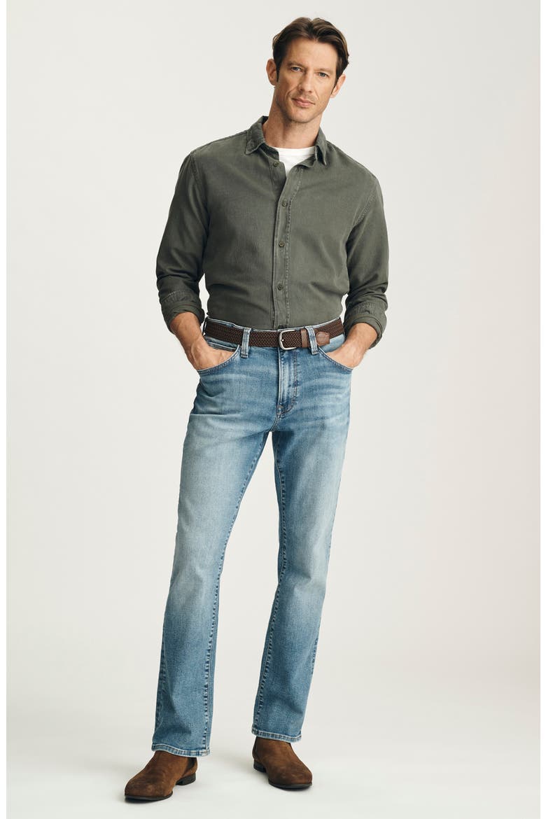 Tencel lyocell Blend Long Sleeve Button Up Shirt, Alternate, color, GRAPE LEAF