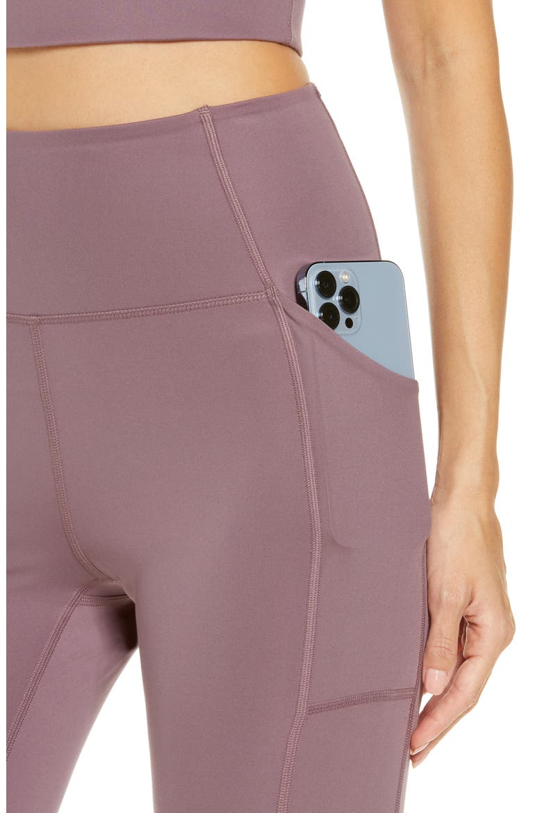 Pocket Crop Leggings, Alternate, color, FLINT