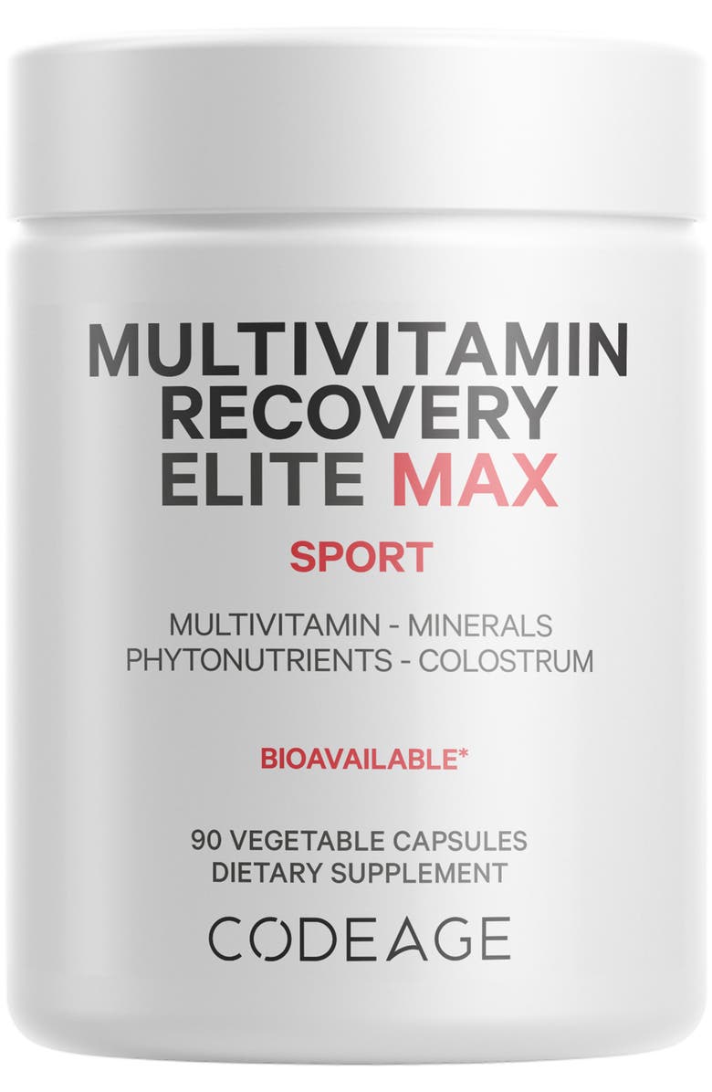 Codeage Multivitamin Recovery - Vitamins & Minerals Supplement, Main, color, White