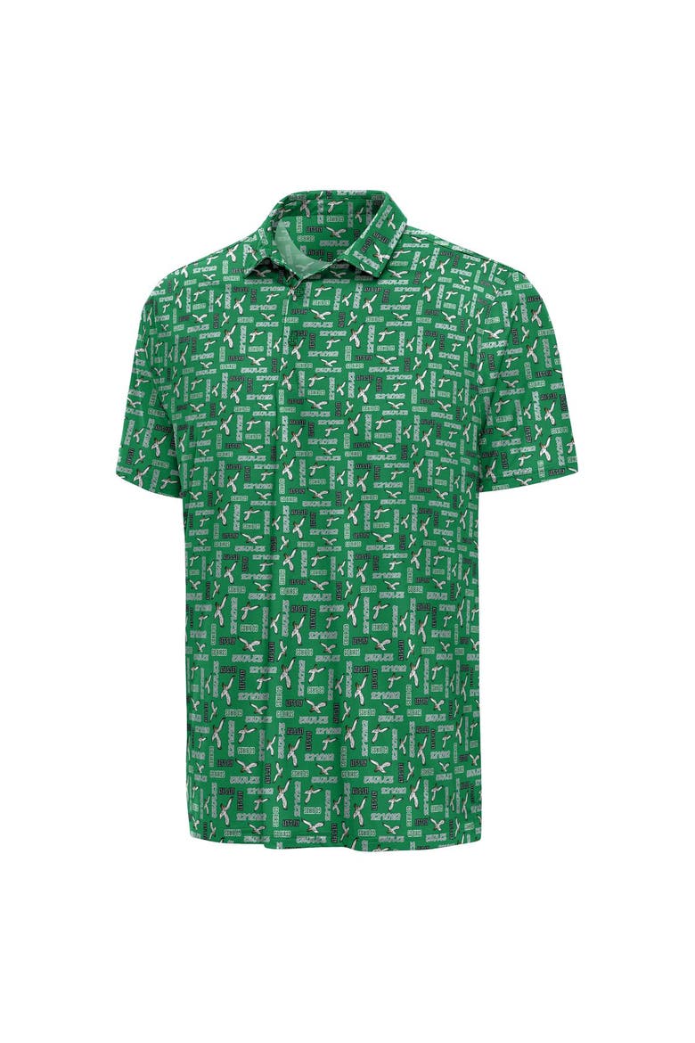 Men's Antigua  Kelly Green Philadelphia Eagles Season Tickets Polo, Main, color, Kelly Green
