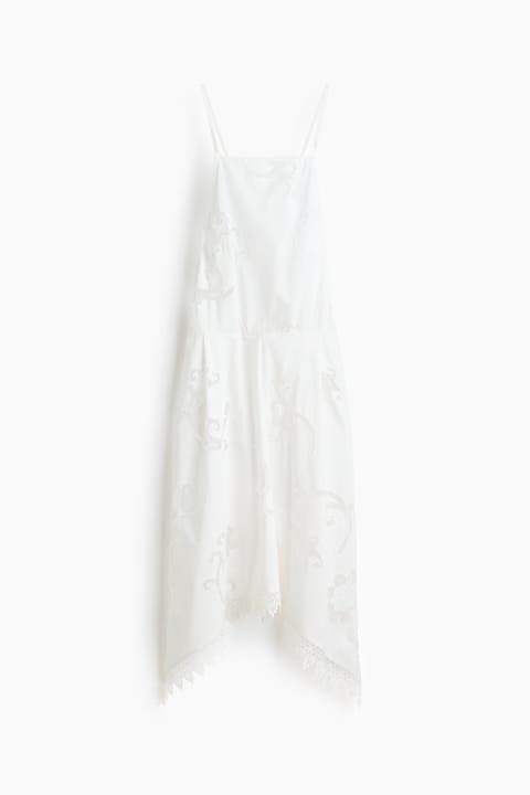 Broderie Anglaise Cotton Dress