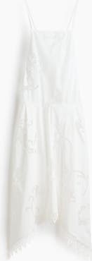 H&M Broderie Anglaise Cotton Dress