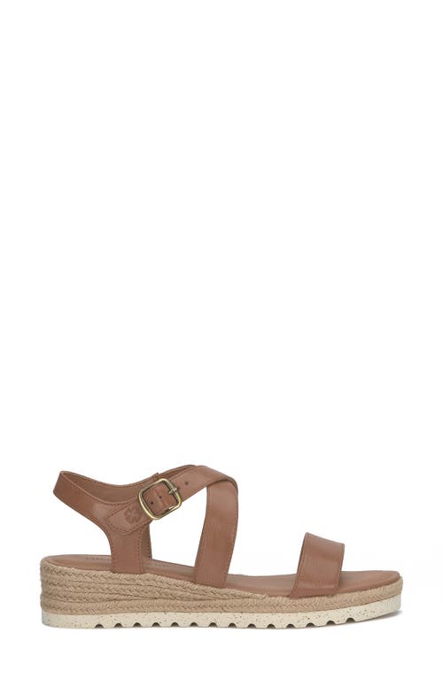 Lucky Brand Trianna Strappy Platform Sandal In Adobe Brown