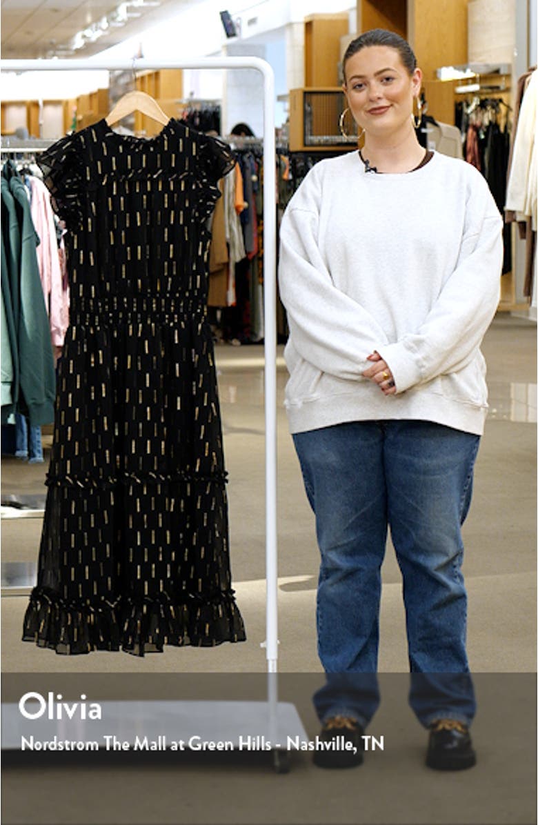 Metallic A-Line Dress, sales video thumbnail